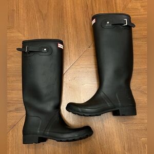 Women's Original Tall Rain Boots Black Size 9